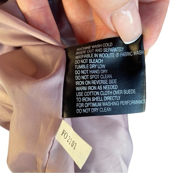 Monterey Bay Pink/Purple Leather Jacket I Size: S - Picture 16 of 16